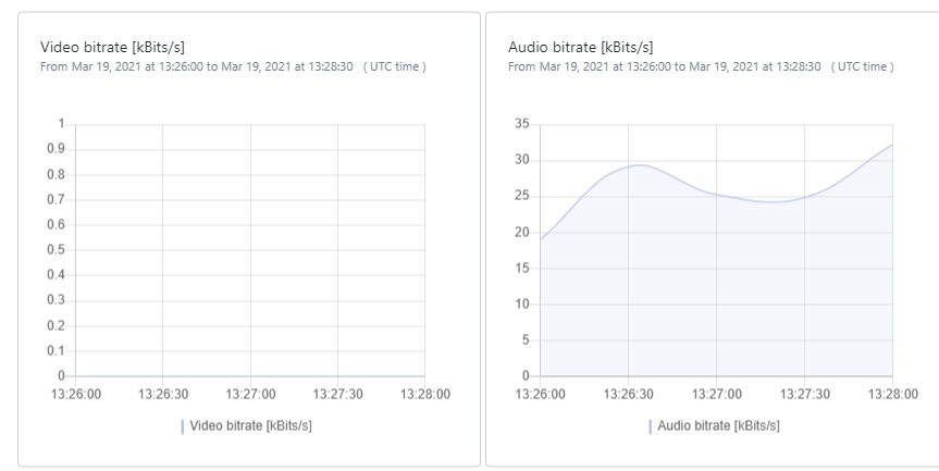 Screenshot: Audio Only Ingest Workflow